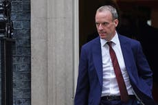 Raab piles pressure on Johnson to come clean over No 10 Christmas party