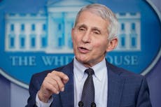 Fauci says omicron variant is `just raging around the world'