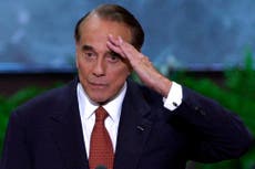 Bob Dole, a man of war, パワー, zingers and denied ambition