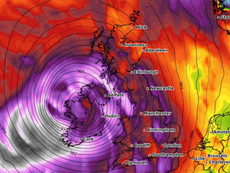UK weather warnings of winds up to 80mph - Follow live