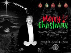 Fake Trump Christmas card fools the internet