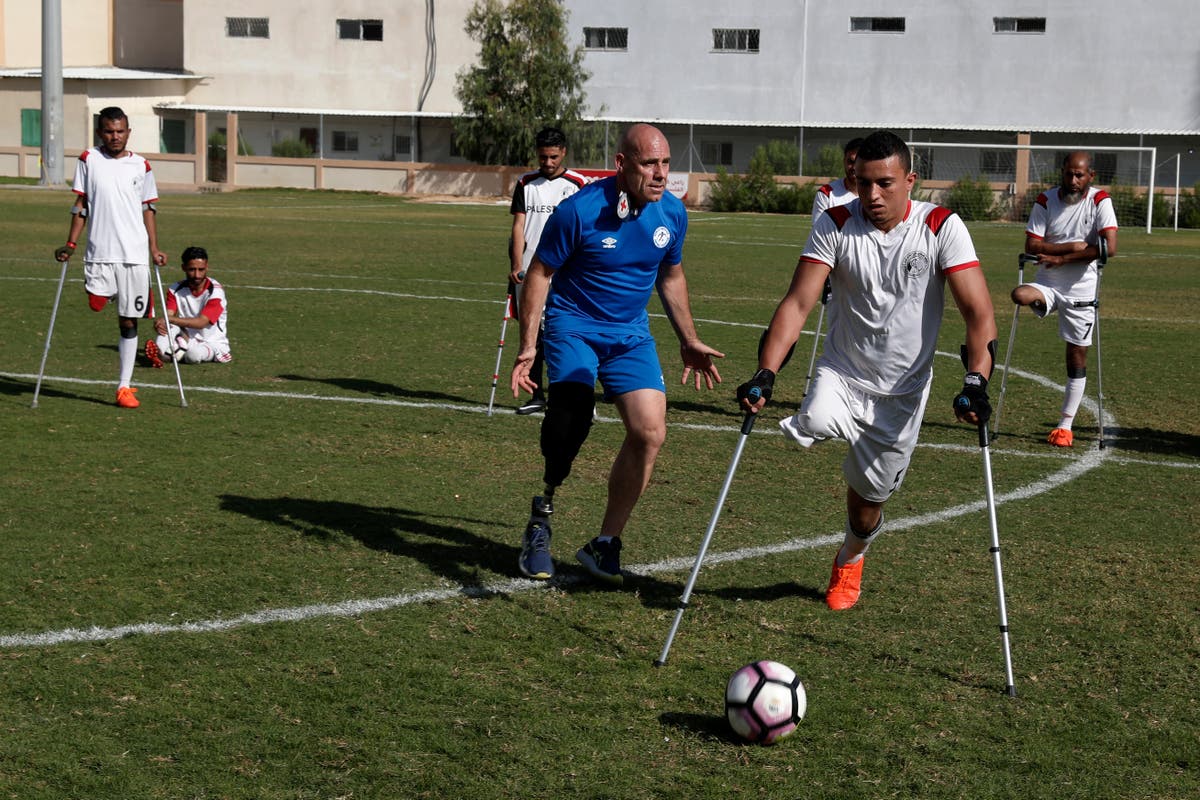 New soccer league helps Gaza amputees cope with war trauma