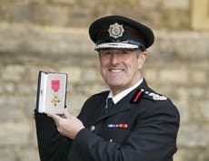 Fire chief ‘absolutely thrilled’ to get OBE from Charles at Windsor