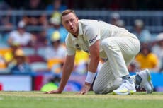 Ollie Robinson laments Ben Stokes injury and ‘missed opportunities’ on day two