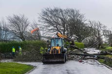 Thousands of homes still without power after Storm Barra