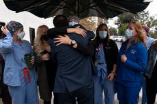 COVID-19 reunion: Tearful patients, nurses share memories