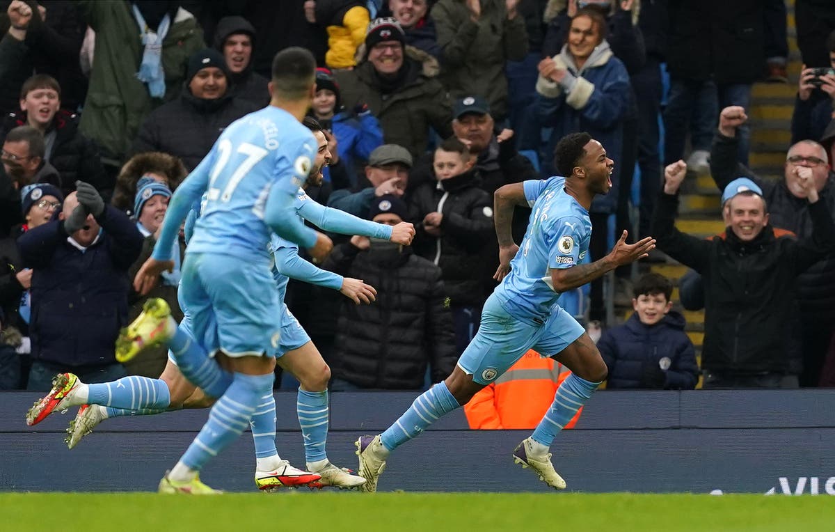 Raheem Sterling’s Premier League goals as Man City forward scores his 100th