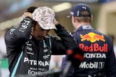Lewis Hamilton admits he ‘couldn’t compete’ with Max Verstappen in crucial Abu Dhabi Grand Prix qualifying 