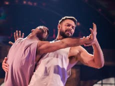 Strictly viewers moved to tears over John and Johannes’s support messages