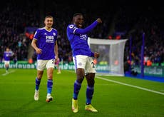 Patson Daka takes confidence from goal in Leicester’s thrashing of Newcastle