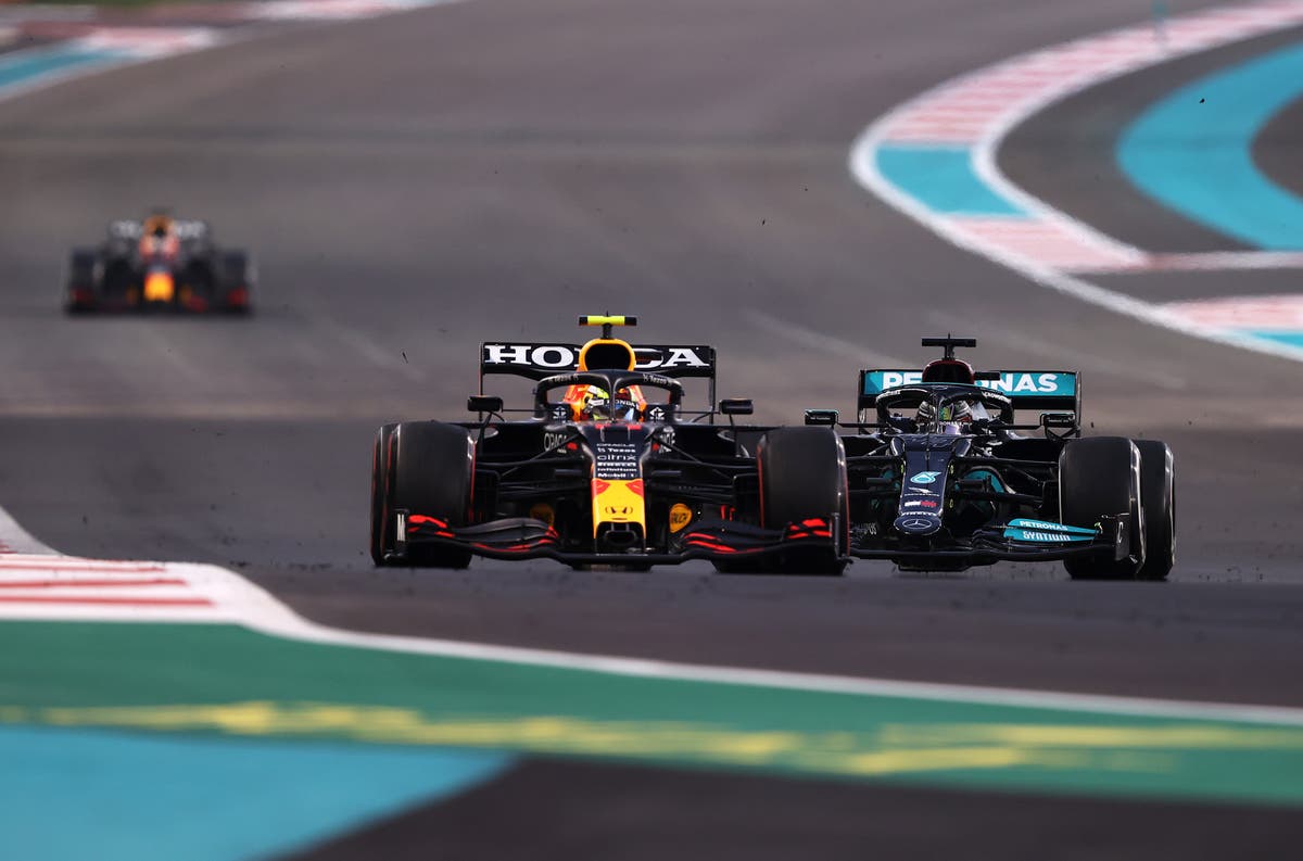 Sergio Perez accused of ‘zero sportsmanship’ with Lewis Hamilton in Abu Dhabi GP
