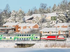 What it’s like to ride Finland’s Santa Claus Express train to the far north