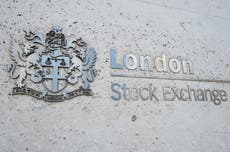 London markets finish lower after Drahi ups BT stake
