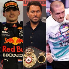 Verstappen returns to work and Hearn meets Usyk – Tuesday’s sporting social