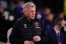 David Moyes: Hectic schedule might have played part in Premier League’s Covid spike