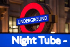 Strikes will disrupt five London Underground tube services on Saturday