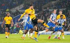 Wolves’ Romain Saiss eager to keep scoring after netting winner against Brighton