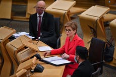 Covid Omicron news - viver: Sturgeon says ‘tsunami’ of cases hitting Scotland as Sunak holds hospitality talks
