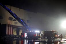 Fire damages huge QVC distribution center in North Carolina