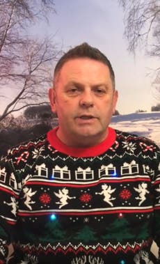 NHS chief’s flashing Christmas jumpers brighten Covid updates