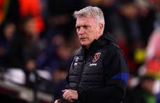 David Moyes would ‘love to’ win trophy with West Ham but sees league as priority