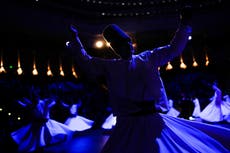 AP PHOTOS: Whirling dervish ritual honors Sufi mystic poet