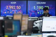 Asian stock markets rise after Wall St rebounds