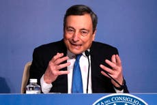 Draghi says he's done his job, as he eyes Italian presidency