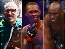 The Independents pund-for-pund UFC-rangeringer