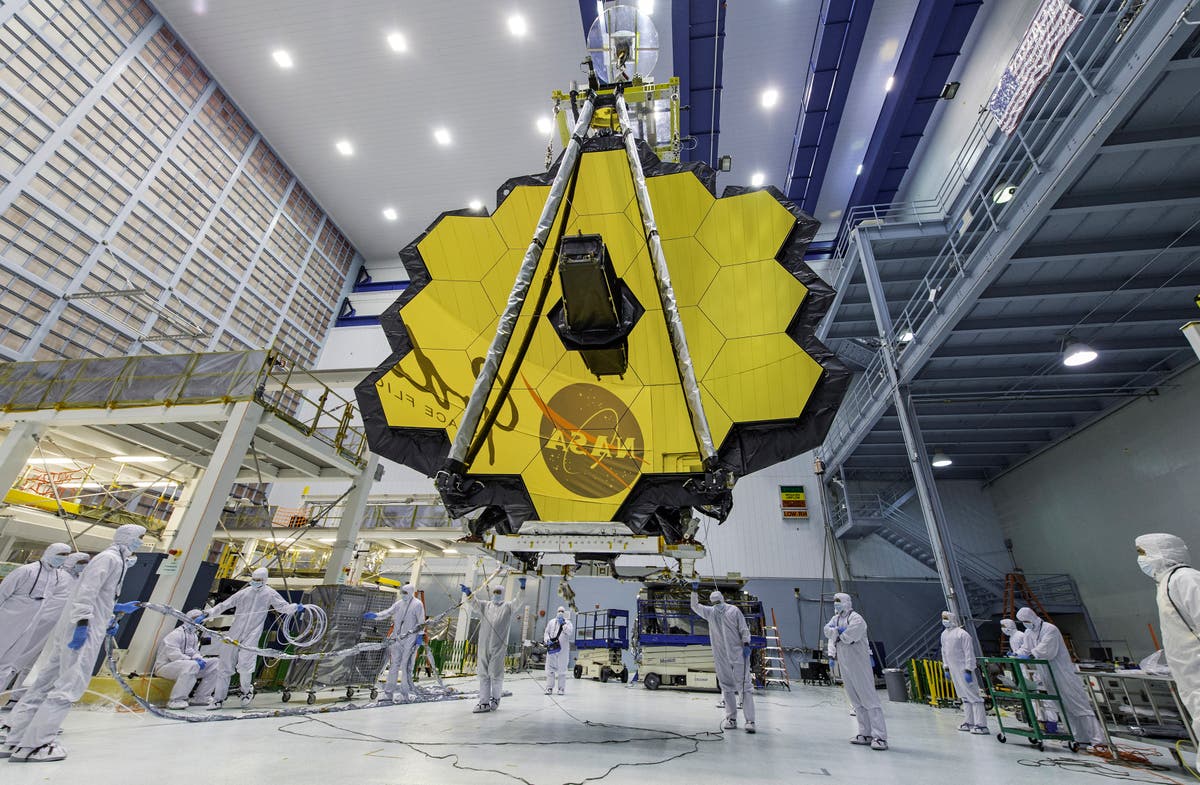 Nasa’s James Webb Space Telescope completes crucial sunshield stage