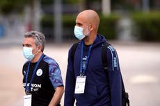 Pep Guardiola urges fans to wear masks at games to limit spread of coronavirus