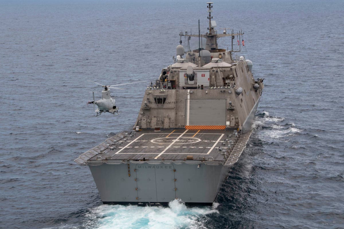 Officials: Nearly 25% of Navy warship crew has COVID-19