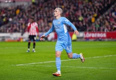 Phil Foden back with a bang as Manchester City extend lead at the top