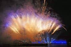 Fireworks return to London amid UK’s subdued New Year celebrations