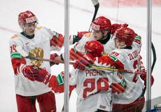 Russisk, Tsjekkiske juniorhockeylag fjernet fra flyet