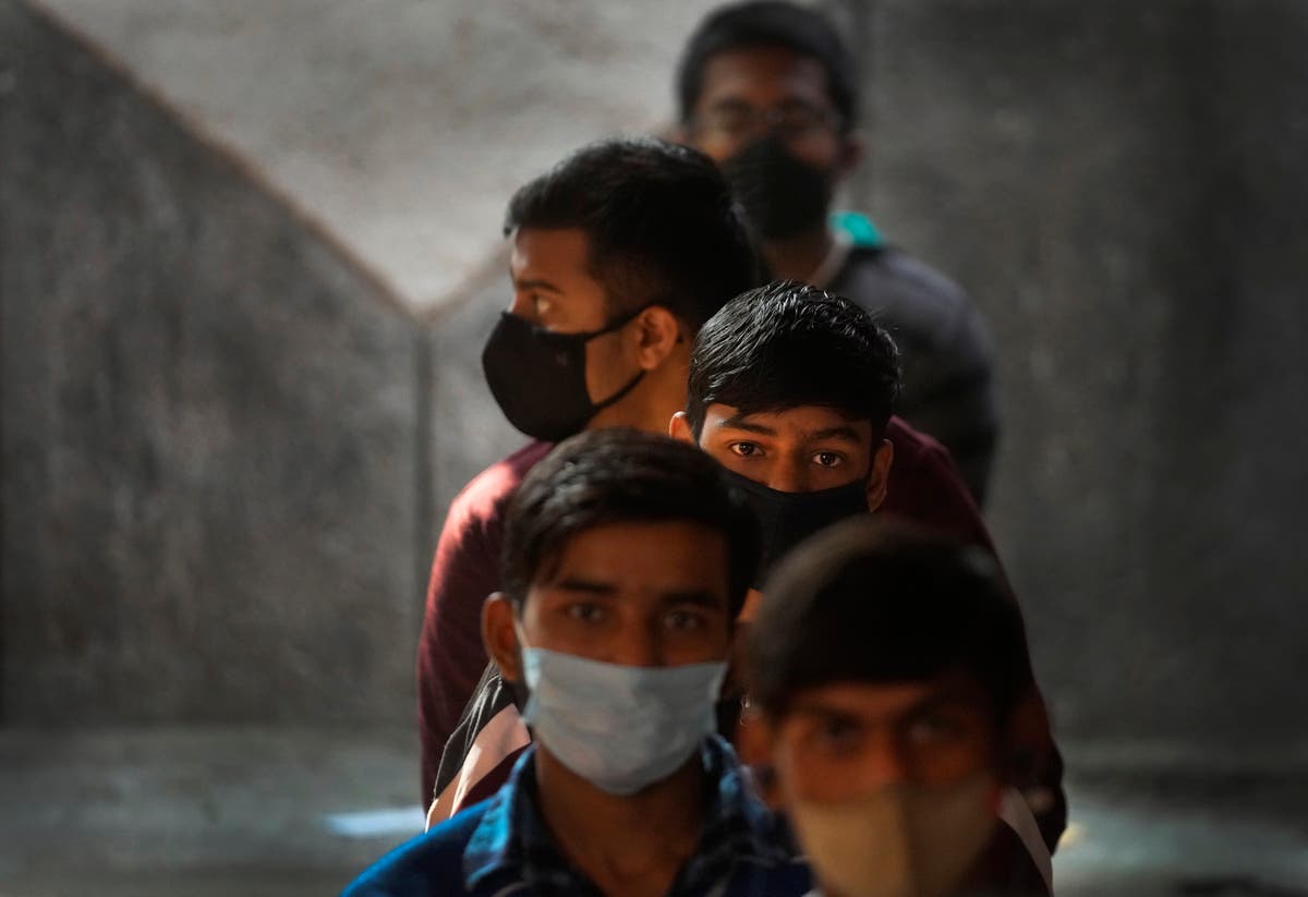 Indian teenagers show huge appetite for Covid vaccines as 50% jabbed in two weeks