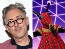 The Masked Singer: Alan Cumming firmly shuts down rumours he is Bagpipes