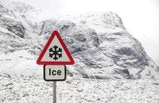 Transport disruption as ice and snow warnings hit north Scotland