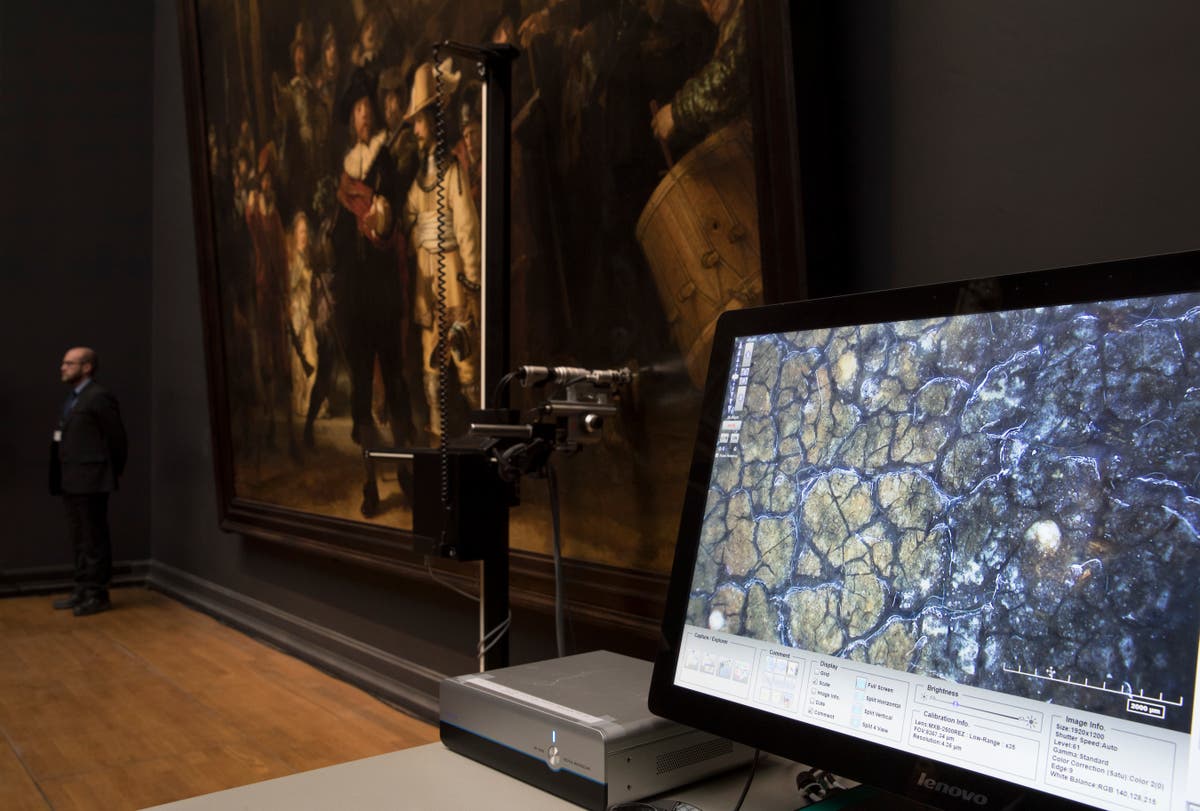 New hi-tech photo brings Rembrandt's 'Night Watch' up close 
