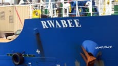 Yemeni rebels claim seized UAE ship was transporting weapons