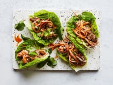 Make lunchtime tastier with this vegan jackfruit larb