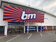 B&M in line for sales fall but looks set to benefit from switch to budget brands