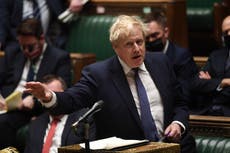 Boris Johnson apologises over failing to reveal flat refurb messages – follow live