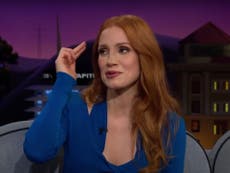Jessica Chastain reveals The 355 moment that sent her to hospital