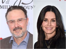 David Arquette has described working with ex-wife Courteney Cox in Scream 5