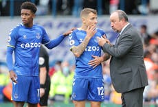 Rafael Benitez says he is not at Everton to manage egos amid Lucas Digne rift