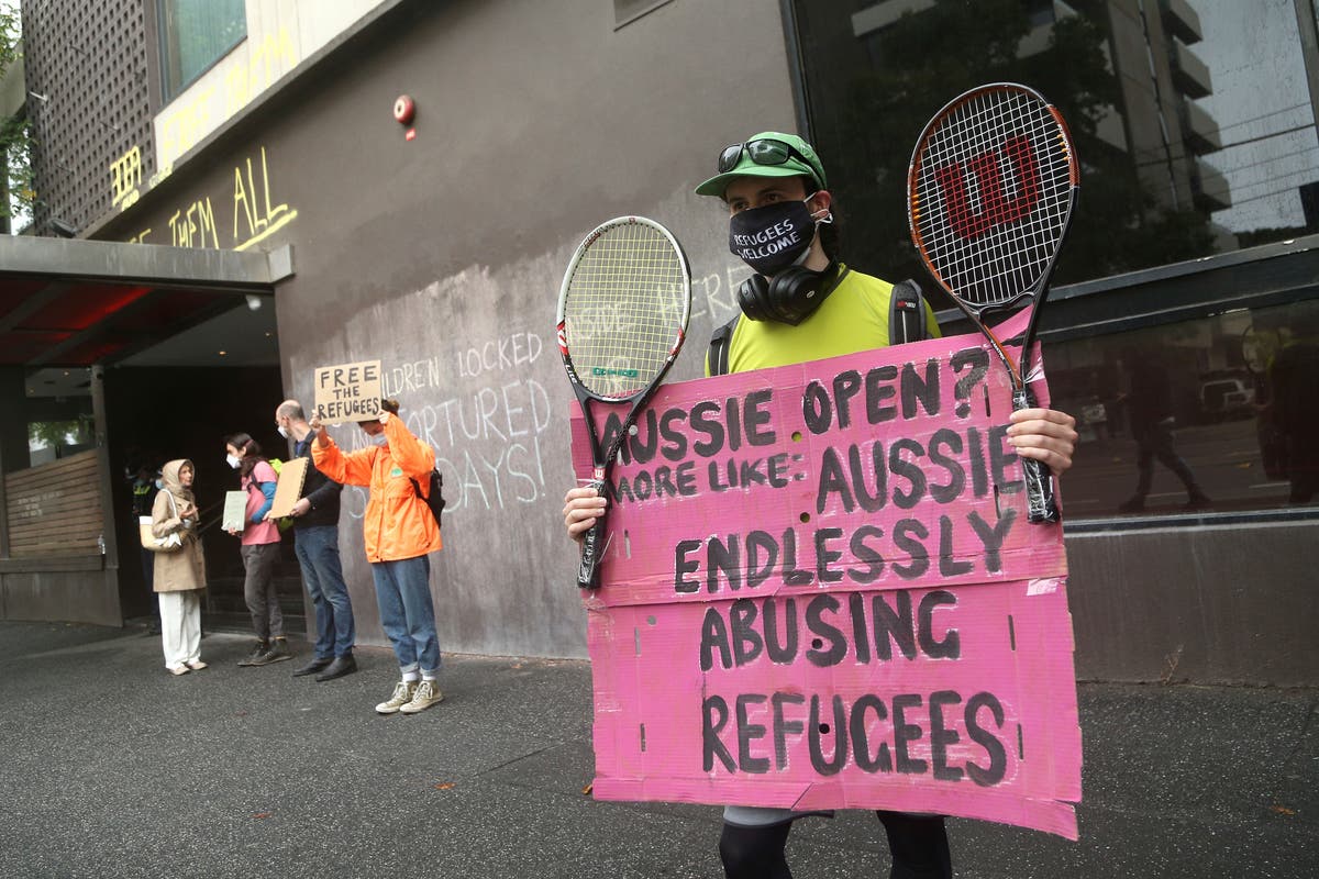 Djokovic detention draws focus to Australia's asylum-seekers