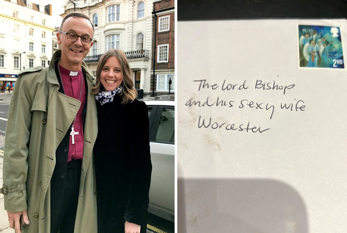 Bishop receives letter addressed to ‘The Lord Bishop and his sexy wife’