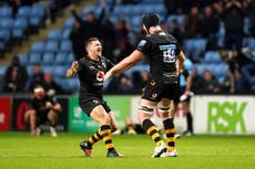 Jimmy Gopperth stars as Wasps end Leicester’s remarkable winning run
