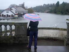 Flood alerts in force as wet and windy weather to hit parts of UK